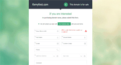 Desktop Screenshot of fixmyfeet.com