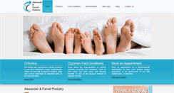Desktop Screenshot of fixmyfeet.biz