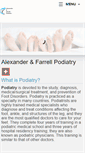 Mobile Screenshot of fixmyfeet.biz