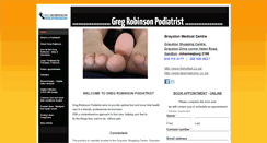 Desktop Screenshot of fixmyfeet.co.za